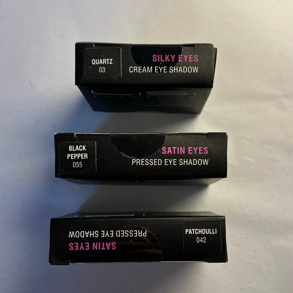 Silky and Satin Eyeshadow Trio - Lisi cosmetics